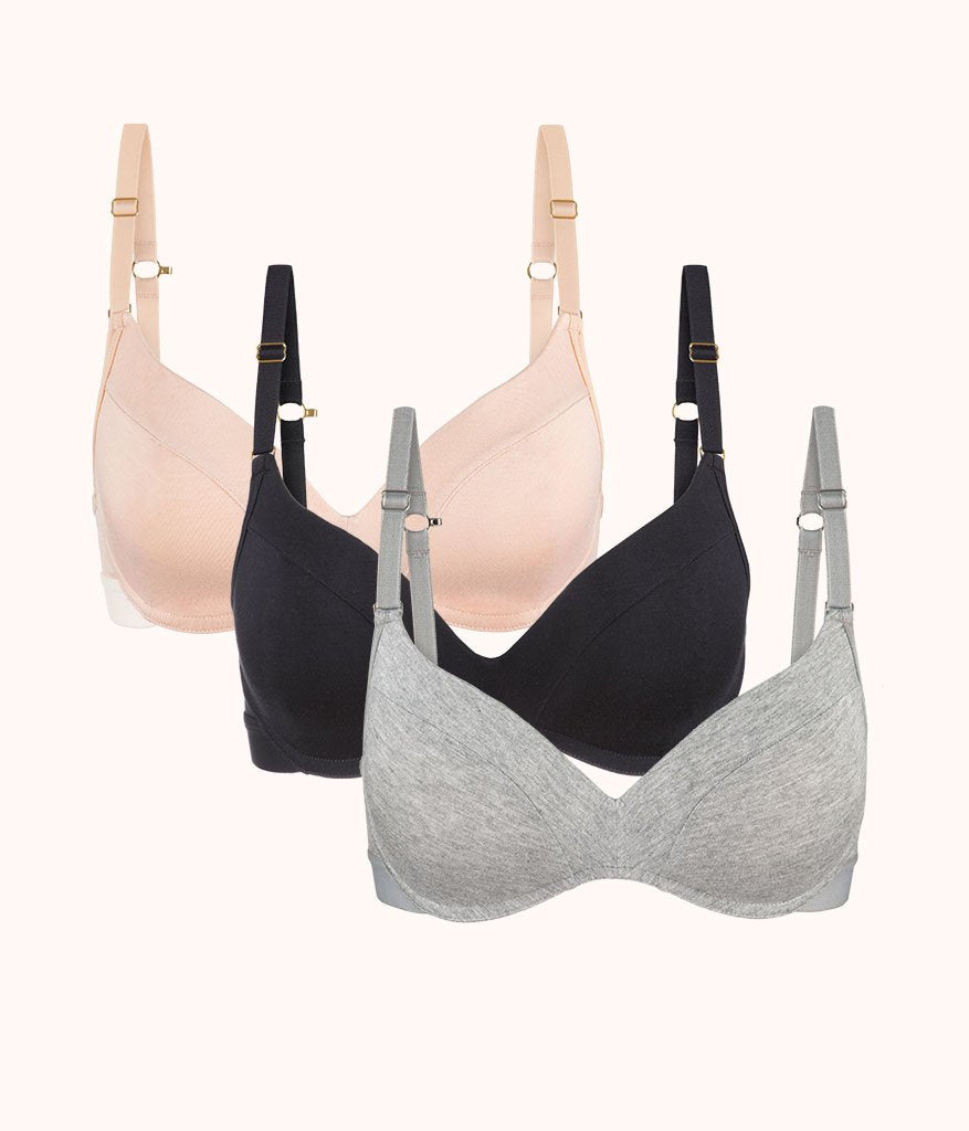 OPHPY Womens Wireless Bras with Support and Lift Comfortable Push Up Daisy  Bras Adjustable Strap Full Coverage Sleep Bralette : : Clothing
