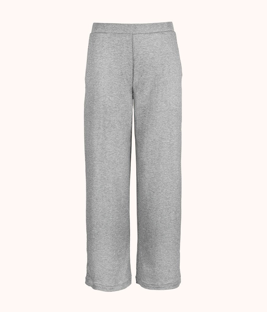 Grey Textured Lounge Pants