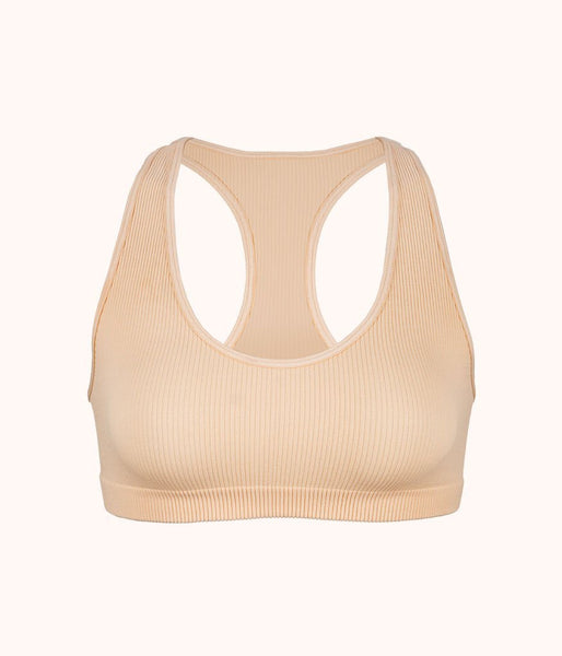 The Low Back Bralette: Toasted Almond