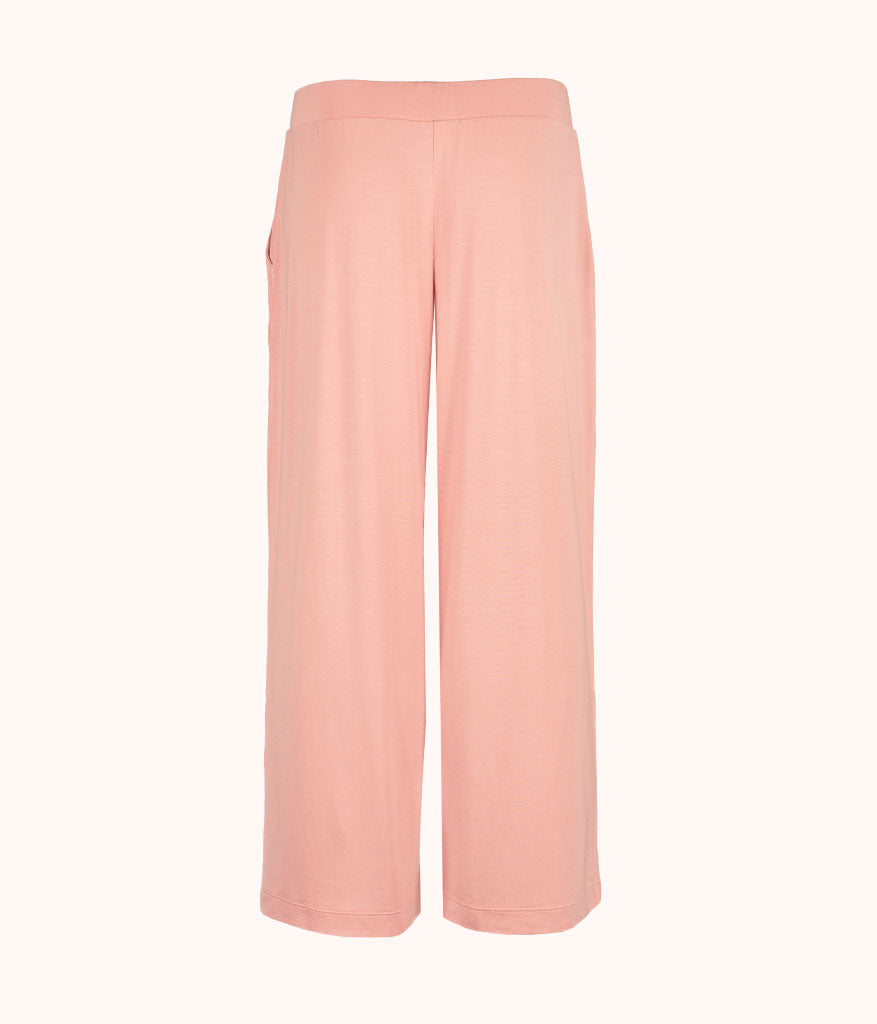 The All-Day Wide Leg Pant: Shell Pink
