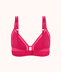 The Smooth Lace Bralette: Magenta | LIVELY